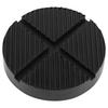 Yctze Universal Floor Jack Pad Adapter Slot Jack Point Cushion Rubber Disc for Car SUV Jack Pad