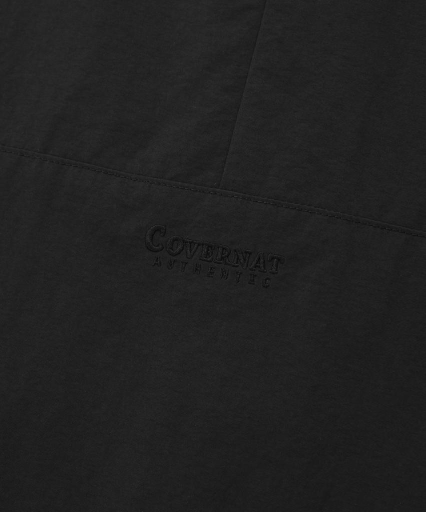 Covernat Windbreaker Anorak Jacket Black