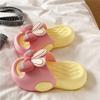 Sommer Damen verdickte Plateau rutschfeste Flip-Flops, Strandsandalen, Mode für den Innenbereich, leichte rutschfeste Hausschuhe