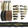 1/2/3/5M Meetee 5# Roll Metal Zippers with Pullers Bag Shoes Jacket Decor Closure Zip By Meters DIY Repair Sewing Accessories