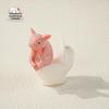Entzückende Silikon-Schwein-Toilettendekoration - Tierisches Schreibtischornament & Personalisiertes Geschenk