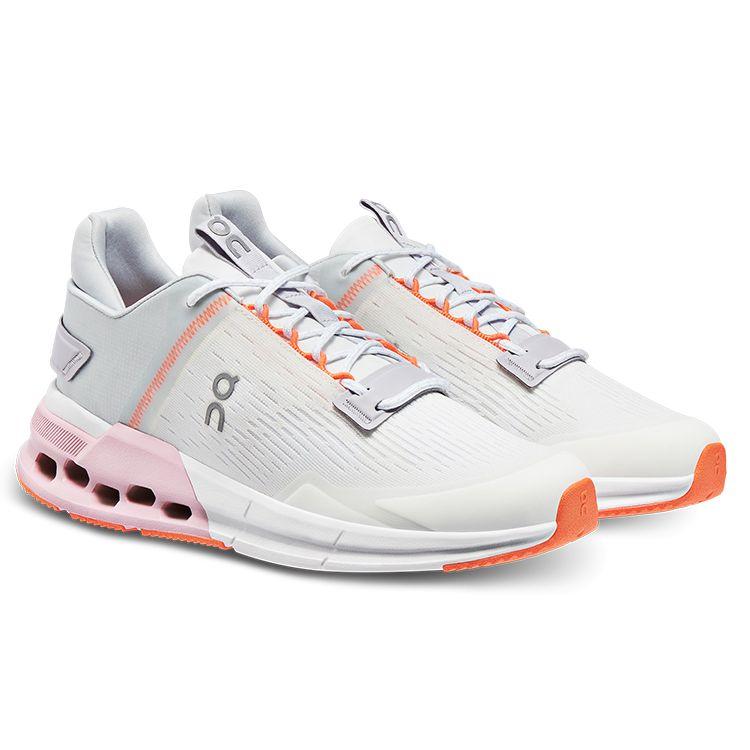 ON  Cloudnova Flux Undyed White Zephyr Women Sneakers 3WD10381179