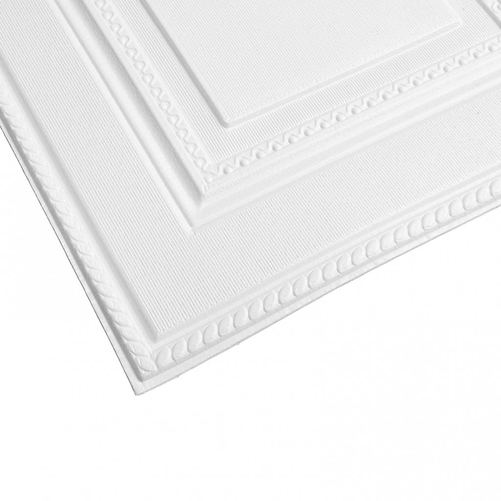 350*350mm*4mm 3D Wandaufkleber 3D-Effekt Schlafzimmer Ziegelwand