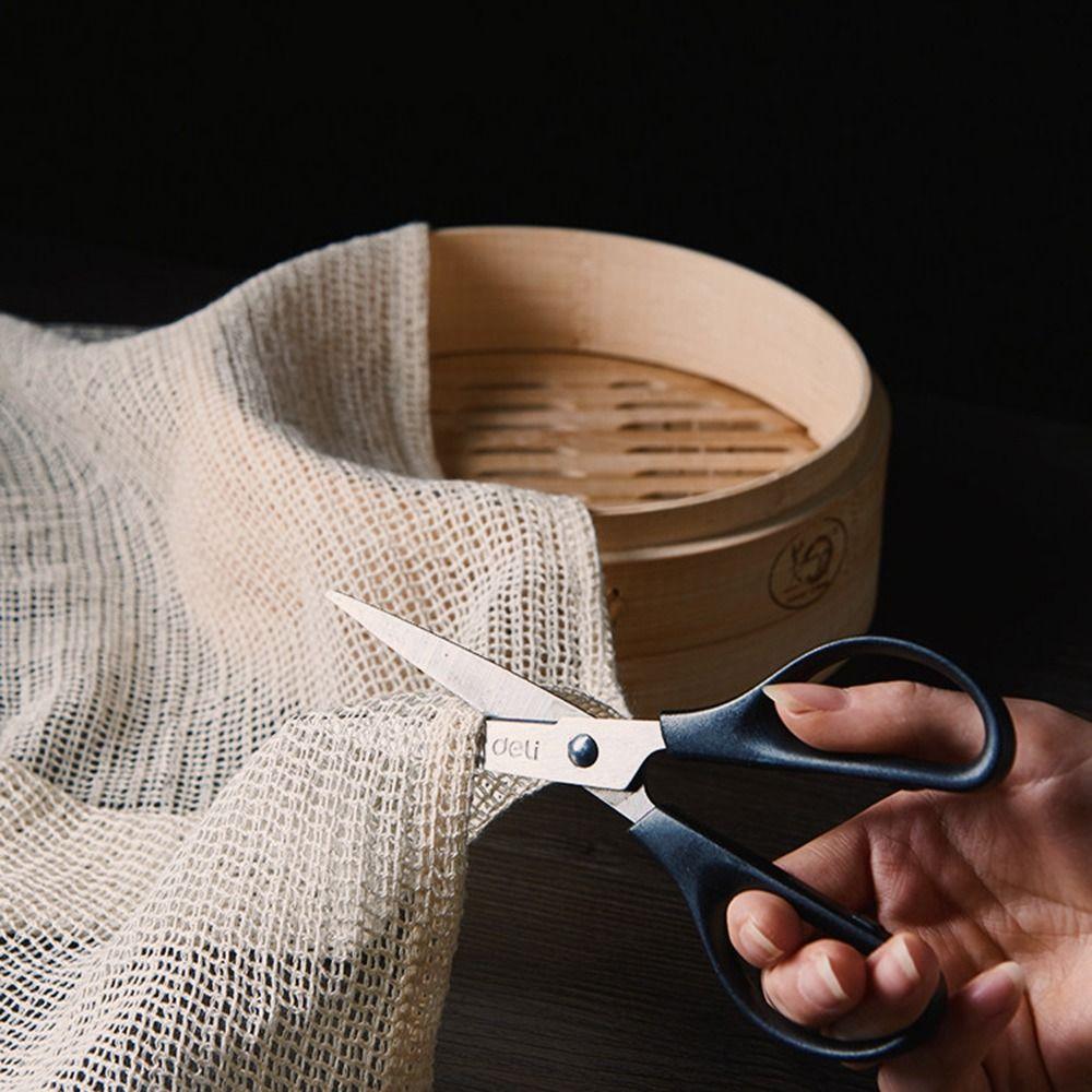 Durable Cotton Steamer Cloth Thickened Non-stick Steam Basket Liner Breathable Mesh Reusable Cotton Mesh Cloth Buns Steaming