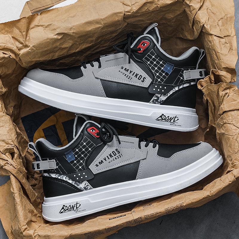 Hohe Herbst-Neue Sportschuhe Lässige Board-Schuhe Plateau Trendschuhe Winter