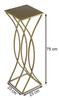 Modern Flower Stand Gold 75 Cm