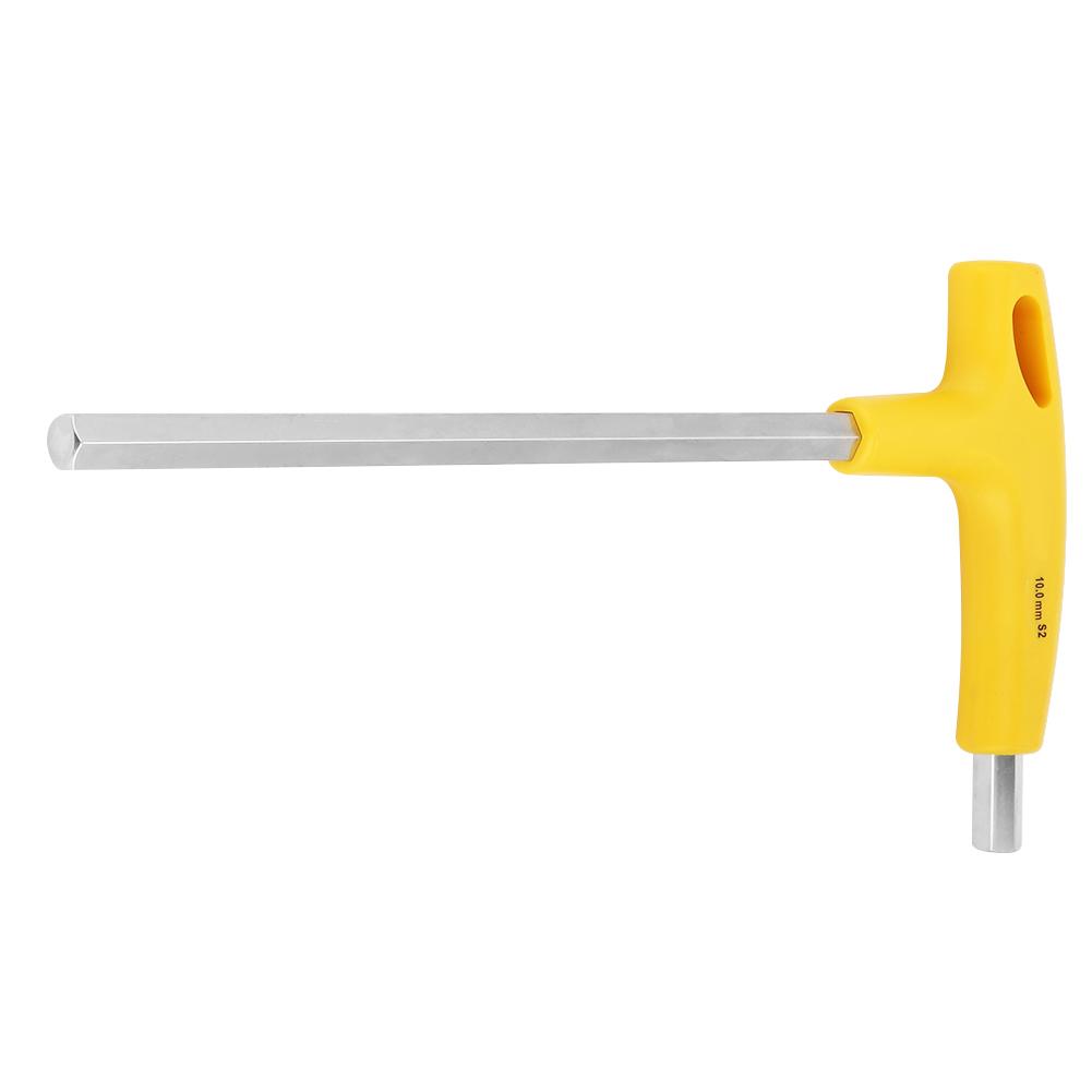 10mm Metric T handle Hex Wrench Double Ended Long Reach Screw Driver Tool