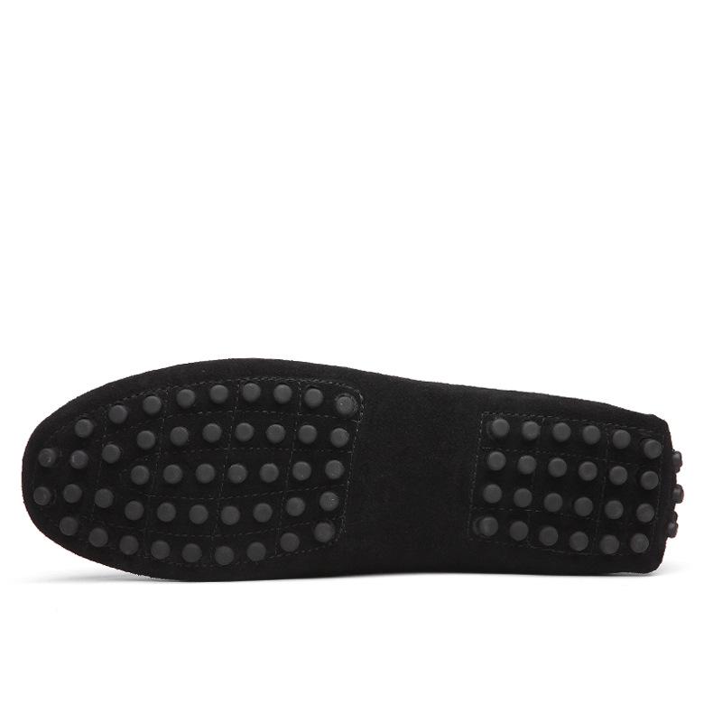 2024 Men Casual Shoes Fashion Men Shoes Genuine Leather Men Loafers Moccasins Slip On Men's Flats Male Driving Shoes