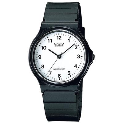 Men's Black Wristwatch, Casio Collection MQ-24-7BLLJH