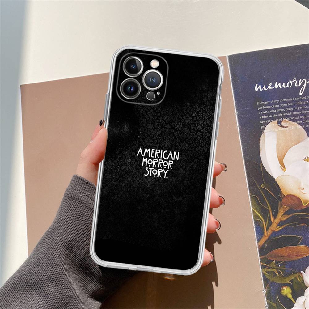 American Horror Story AHS 1984 Phone Case For IPhone 17 16 15 14 13 11 12 Pro Max 16 Plus Transparent