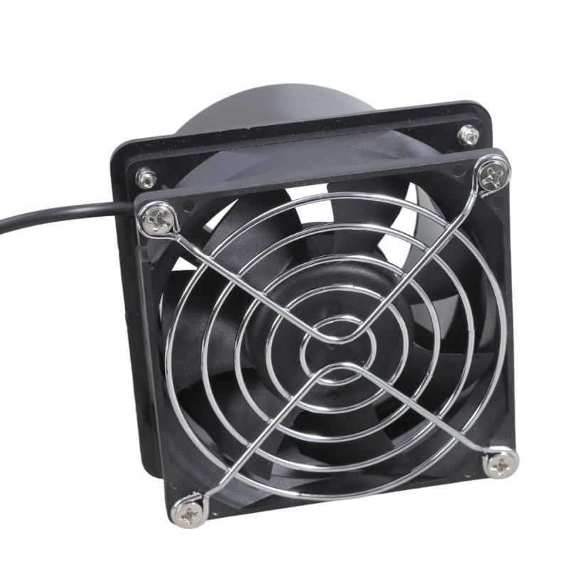 USB 5V Exhaust Fan With 3 Speed Adjustment For Kitchen Bathroom Greenhouse Plastic Ventilation Blower Removable Design