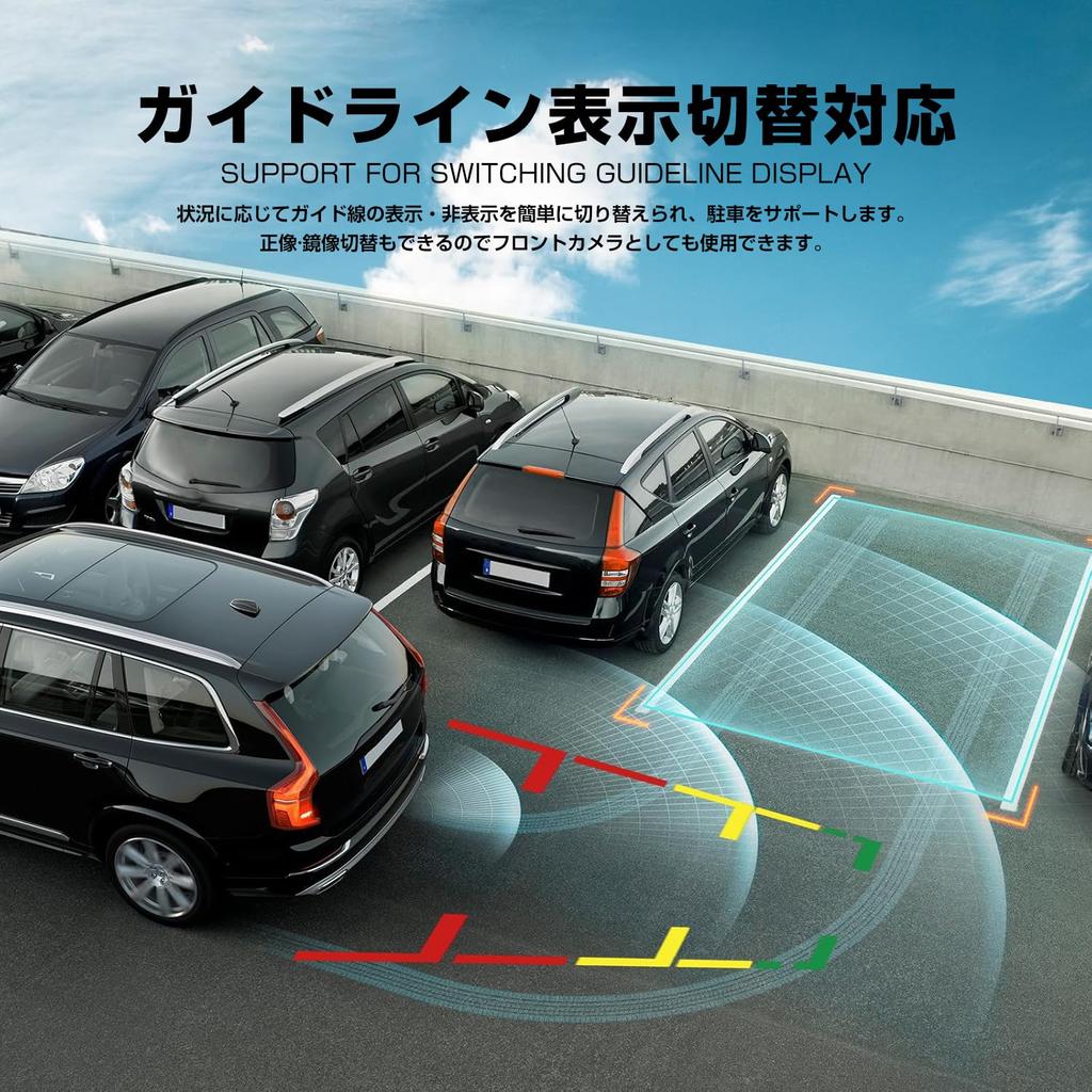 Antion 5-Inch LCD Monitor, Rear Camera Set, Uses New AHD Technology, Single Wire, Super