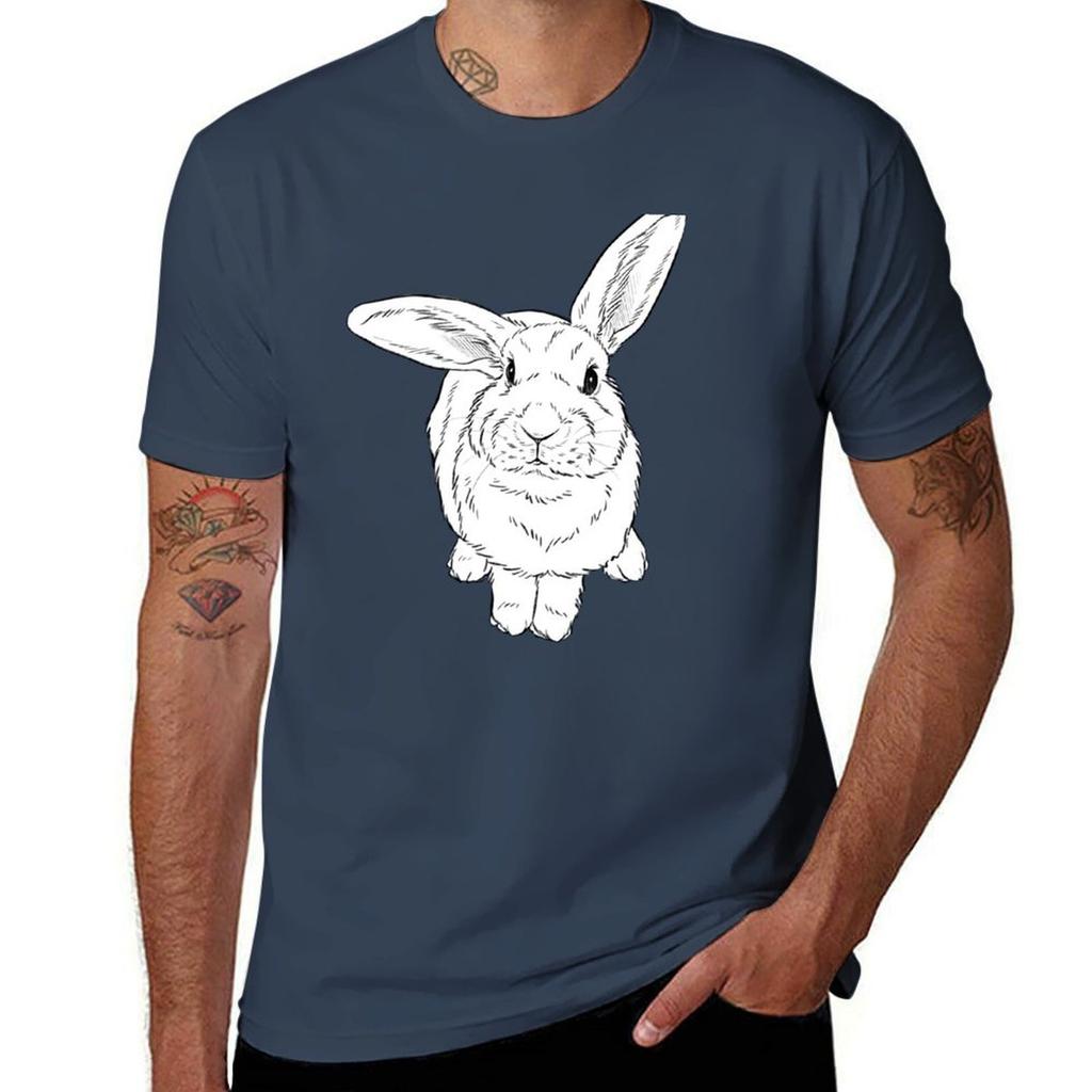 Wonky rabbit TShirt Stylish Graphic Short Sleeve Top