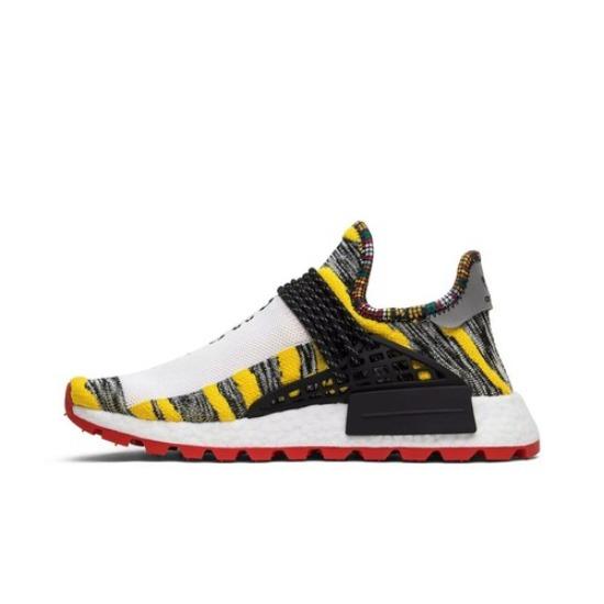 Pharrell Williams ×adidas NMD Hu Solar Pack Red BB9527 Men's Size