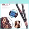 Electric Tourmaline Ceramic Curler And Straightener For Dry Hair 1-2 Minute Styling