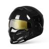 Vintage-Style Motorcycle Helmet With Bluetooth Support 3C Certified ABS Full Face Adults