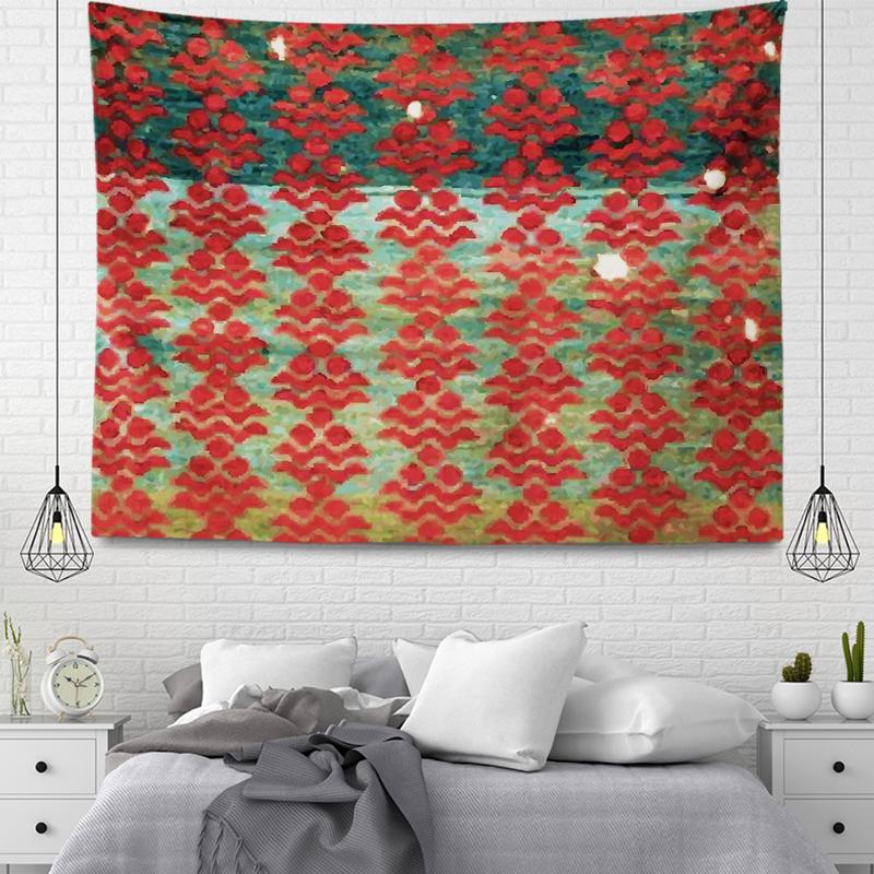Home decoration Wall tapestry aesthetic room boho accessories wall hanging fabric autumn mandala decor vintage Morocco Bedroom