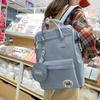 Studenten-Schultasche Damen Japanisches College Fengsen ins Koreanische Version Große Kapazität Junior High School High School Schüler Rucksack