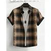 Hawaiian Shirt Man Print Casual Thin Beach Slim Fashion Shirt High Quality Luxury Black Social Vintage Funny Oversized Clothes