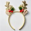 Christmas Party Hairbands for Girls Woman Happy Christmas Gift Old Man Snowman Elk Children Hair Hoop Baby Headwear Accessories