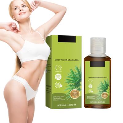Huile de Cyperus Rotundus pour l'épilation, huile de Chypre naturelle, réduit la pousse des poils, apaise la peau, idéale pour les hommes et les femmes, 50 ml