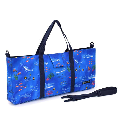 COLORFUL CANDY STYLE Water-Repellent, Lightweight Melodica Case in Blue Lagoon (All-Over Print) - Water-Repellent, Lightweight, Stain-Resistant, and W