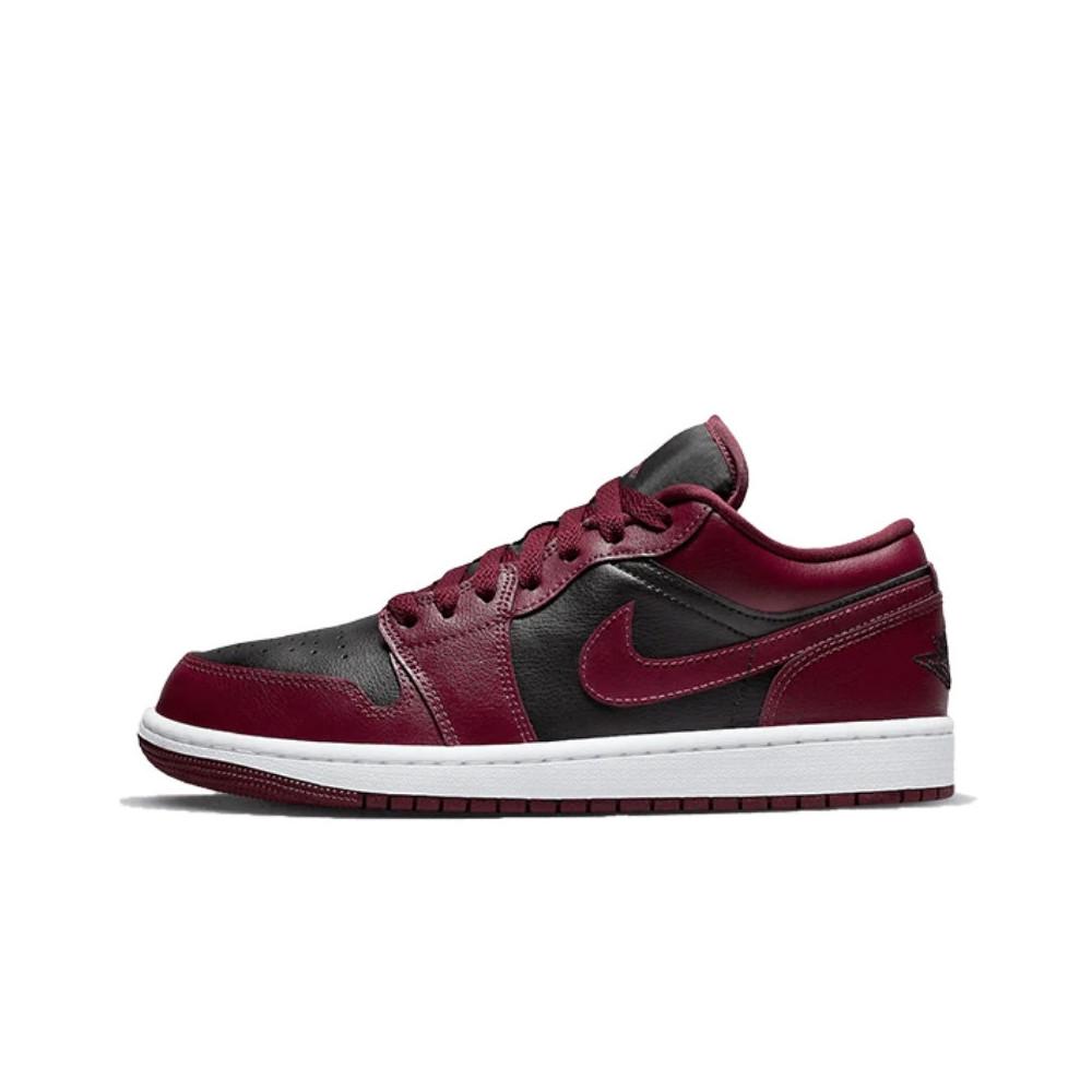Air Jordan 1 Low Black Maroon