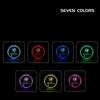LED Car Cup Holder Lights 7 Colors Changing Mat Cup Pad For Alfa Romeo giulia stelvio giulietta 159 147 156 166 Auto Accessories