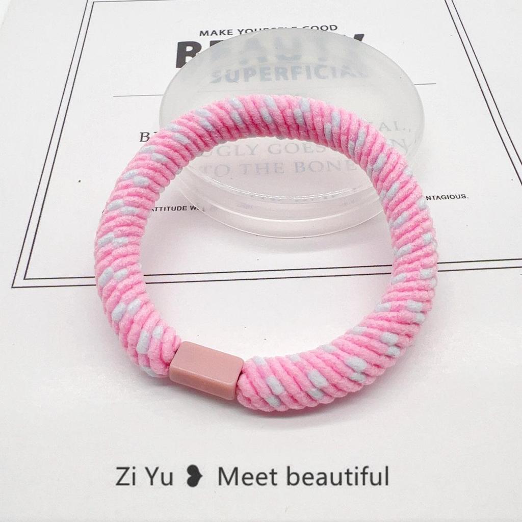 High-Elastic Rubber Hair Bands for Kids & Girls – Gentle, Quality Hair Accessories