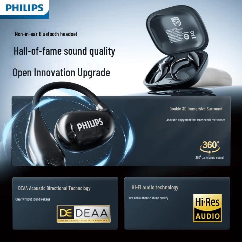 Philips TAT2769 Open-Ear Sport Bluetooth Headphones