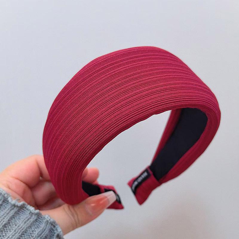 Dickes High-End-Stirnband mit breiter Krempe für Damen - 2025 Herbst/Winter Rutschfestes Haaraccessoire