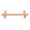 30cm Beech Wood Towel Rack Wall Mounted Japanese   Bathroom Towel Storage Bar Holder