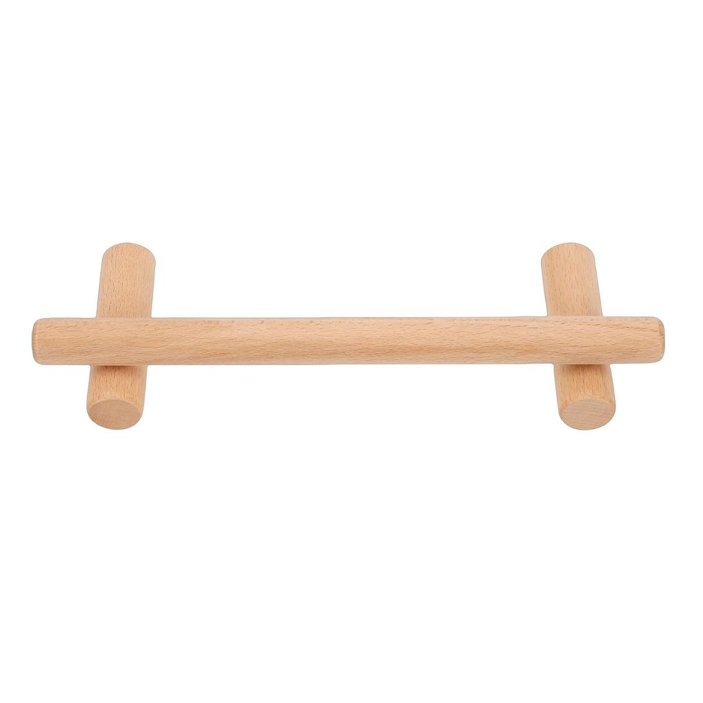 30cm Beech Wood Towel Rack Wall Mounted Japanese   Bathroom Towel Storage Bar Holder