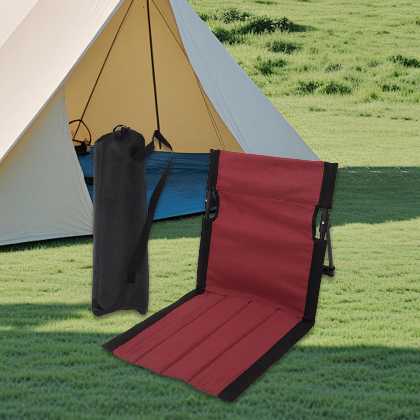 

Уличный пляжный шезлонг, кресло, напольное сиденье, легкий складной коврик-подушка для барбекю, дорожного путешествия Red