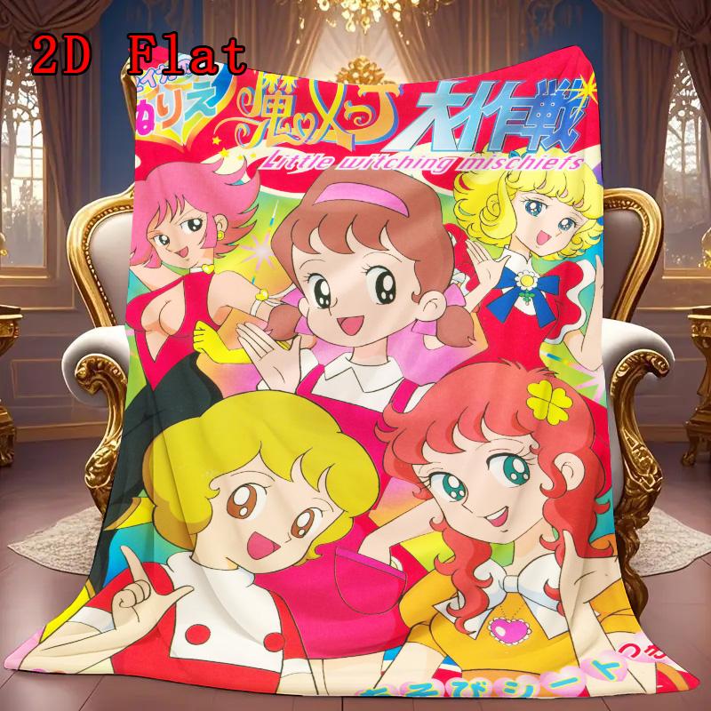 Sally the Witch 2D Flat Pattern Flannel Blanket High quality All Seasons Warmth and Comfort Perfect for Christmas Gifts.SMT0917269