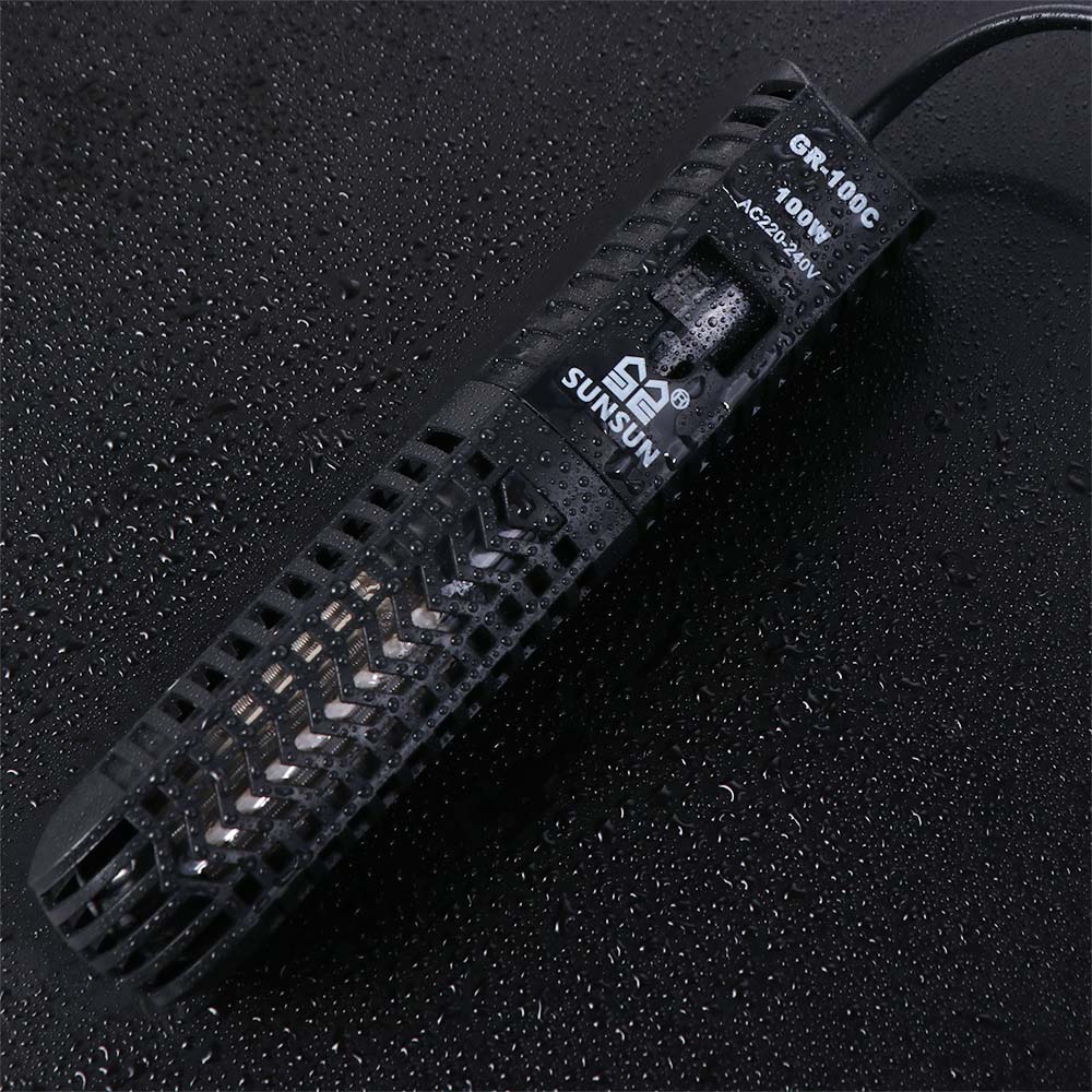 Quartz Glass Aquarium Submersible Heater 50-500W Adjustable Water Heating Rod  Fish Tank