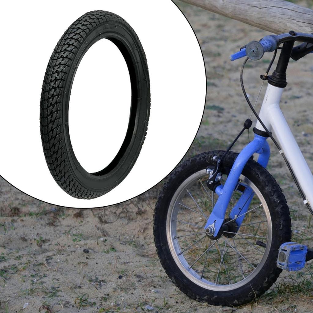 Kids Bike Tire Bicycle Comfortable Strong Grip Good Water Drainage Wear Resistant Non Slip