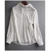 Elegant Women's Ribbon Shirt - Spring/Autumn Top