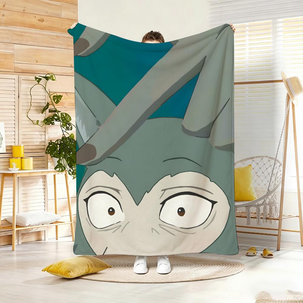 Anime BBEASTARSS Throw Soft Warm Throw Blanket for Bedroom Living Room Bed Travel Camping Picnic Gift