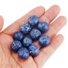 10PCS 3D Small Blueberry Resin Charms Cute Simulated Fruit Food Pendant DIY for Earring Necklace Jewelry Make Accessories Gifts