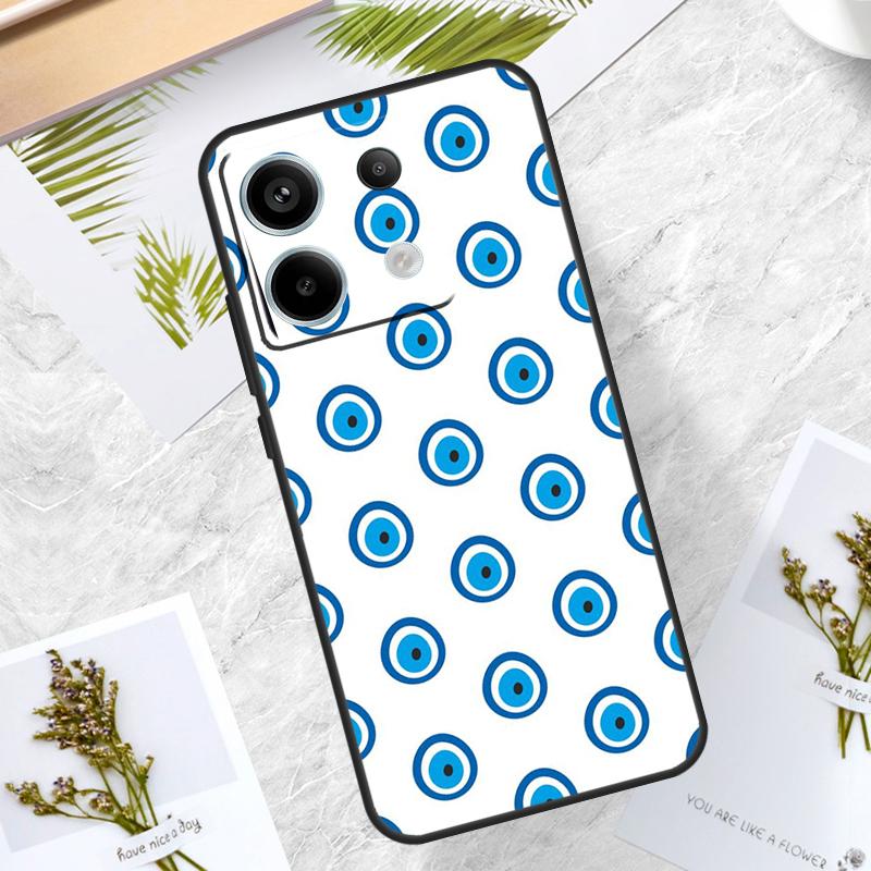 Evil Eyes Case For Xiaomi Redmi Note 14 13 12 11 10 9 15 Pro Plus Redmi 13C 14C 15C 10C 12C 15 Cover