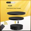 High-End Jewelry Display: Remote Control Electric Rotating Turntable Three-in-One Base for Live Broadcast and Shooting.