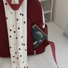 Children's Small Backpack Color Block Stars Print Student Schoolbag