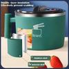 bowl, steel and bowl portable kitchen drainage utensils, instant sealing noodle for Stainless with partner lid
