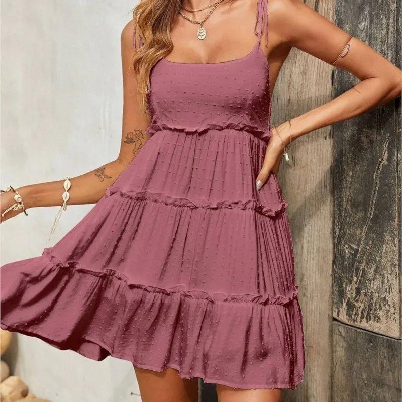 

Women s New Sexy Beach Resort Dress Women s Summer Jacquard