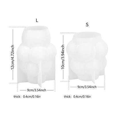 Flexible Silicone Mold Grape Shape Candle Crafting Supplies Home Decors Candle Mold Suitable for Candle Crafting