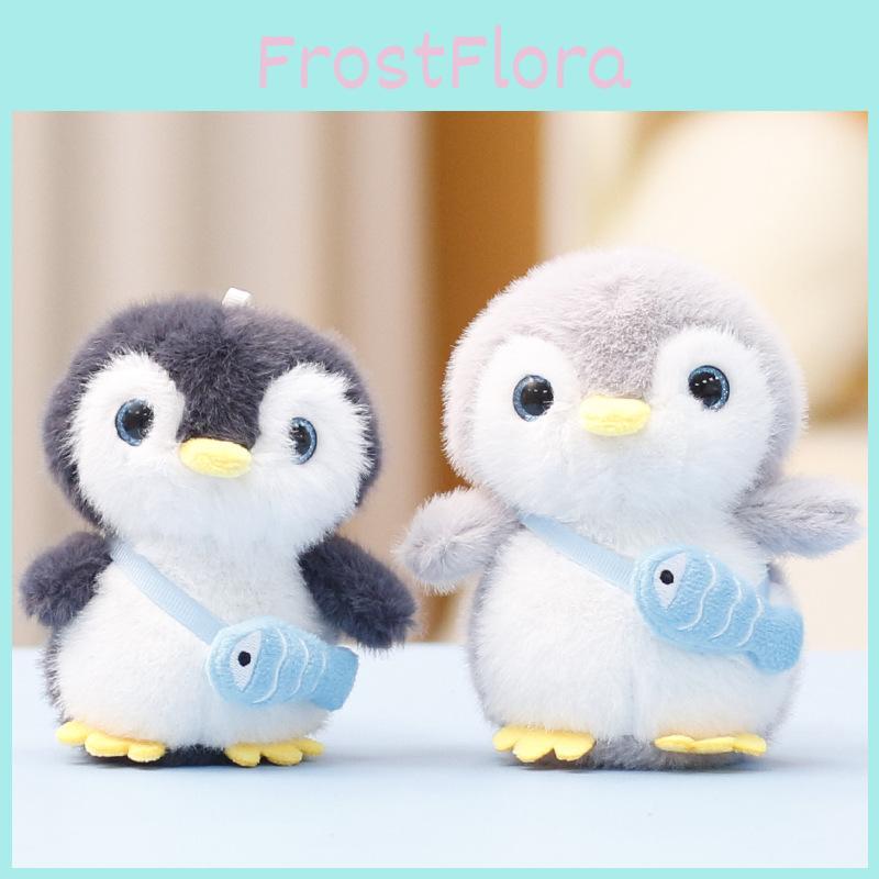 Cute Penguin Plush Doll With Pp Cotton Filling For Kids Gift And Bag Accessory