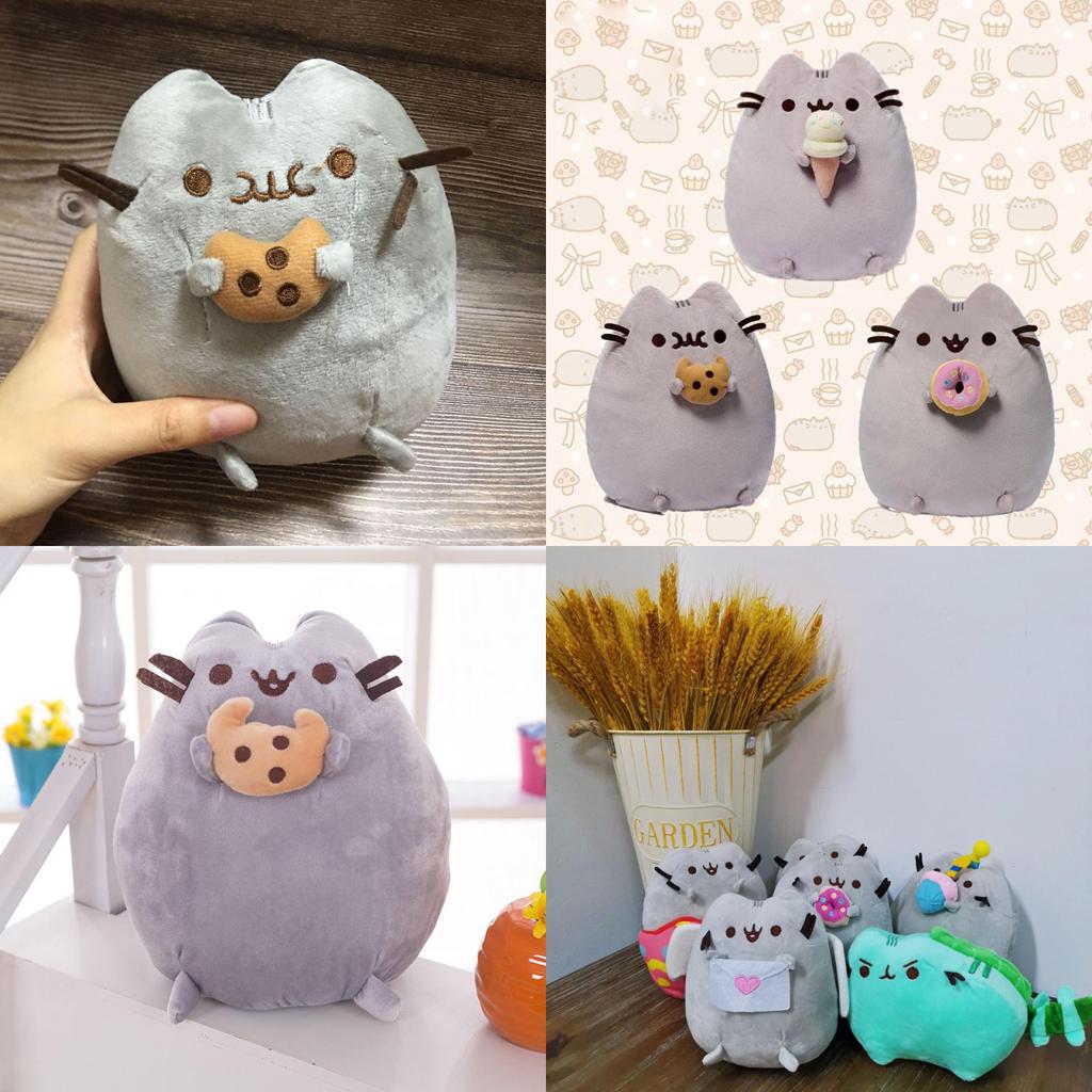 Pusheen The Cat Doughnut Cookie Plush Soft Toy For Kids And Baby Gifts**