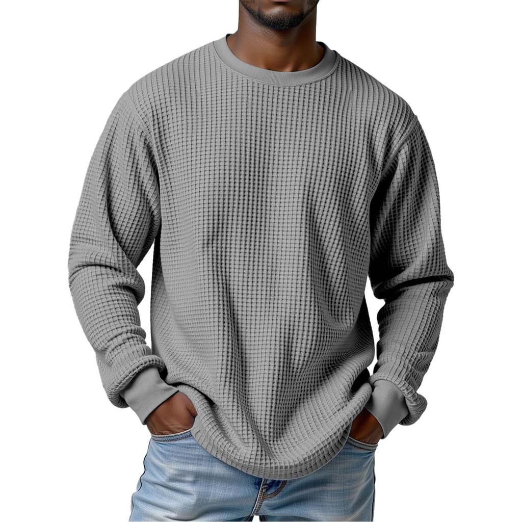 Men's Long Sleeve Pullover Top