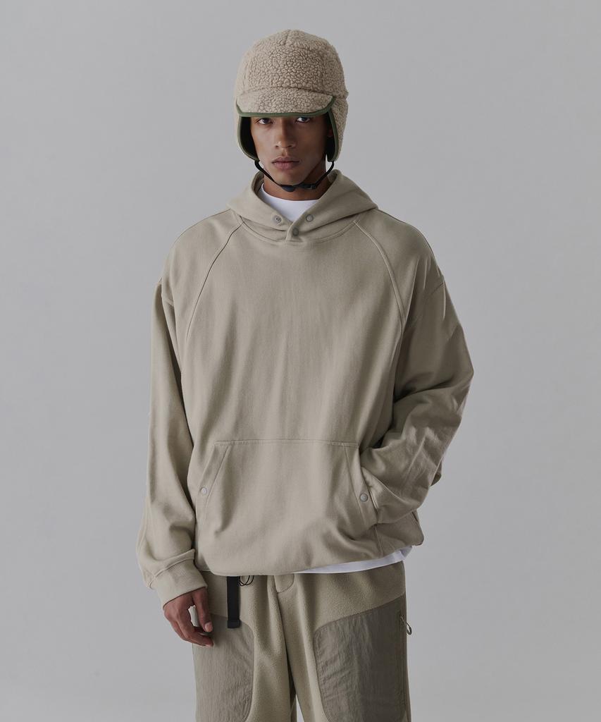 MUSINSA STANDARD [City Leisure] Cn Reversible Cargo Trooper Hat [Khaki]